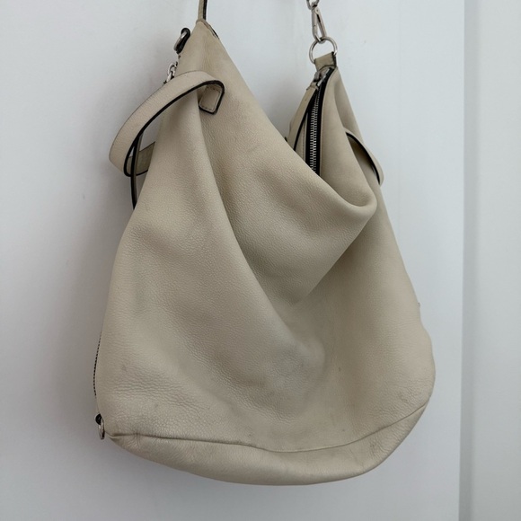 Vintage Marni cream leather large multiway hobo carryall tote satchel bag - Picture 7 of 14